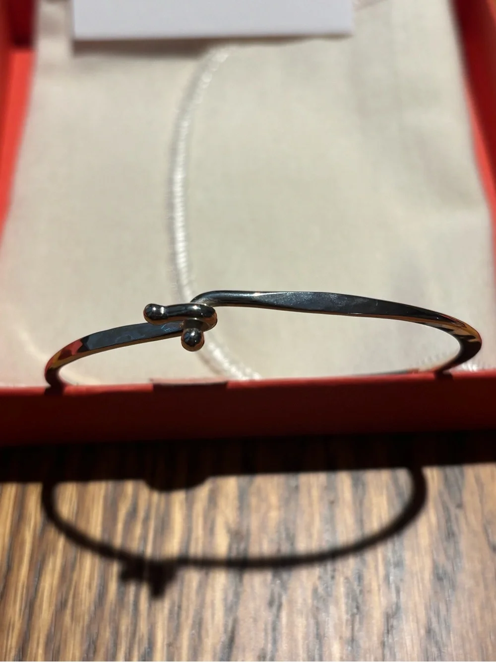 James Avery Sterling Hammered Hook On Bracelet - NWT
